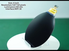4.0 ιντσών Κύκλωτη LCD οθόνη 720 * 720 εικονοστοιχείων Υψηλής ανάλυσης TFT οθόνη με φως φόντου LCD