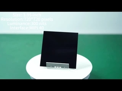 Ηλεκτρονική οθόνη ακουστικής επαφής IPS LCD 350 Nits